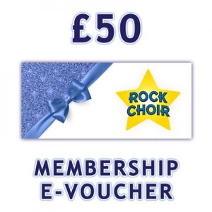 £50 Rock Choir Voucher