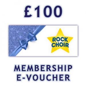 £100 Rock Choir Voucher