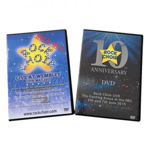 DVD Collection: Rock Choir at Wembley and Rock Choir 10 Year DVD